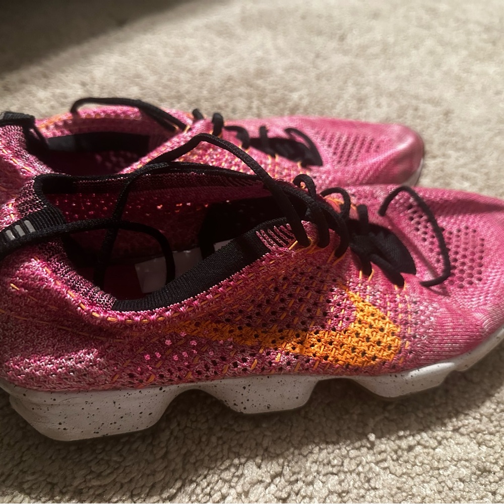 Nike Pink and Orange Athletic Shoes